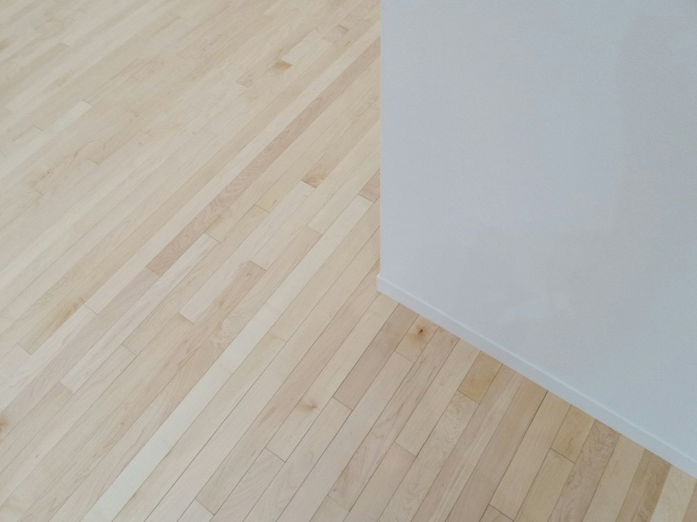 仕上がった室内
